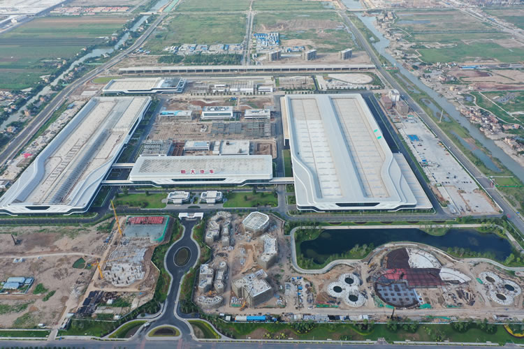 恒大智能汽车零部件（广州南沙）项目总装车间施工监理工程(图1)