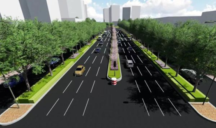 高新北路延伸段工程(图1)